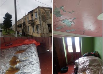 წვიმა ოთახებში და დახმარების გარეშე დარჩენილი მოქალაქეები დაბა ნასაკირალში – მერიაში არ იციან სამუშაოები როდის დაიწყება