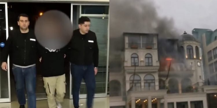 რას აცხადებს სასტუმრო ამბასადორის კაზინო, ხანძრის გაჩენის გამო დაკავებული პირის შესახებ