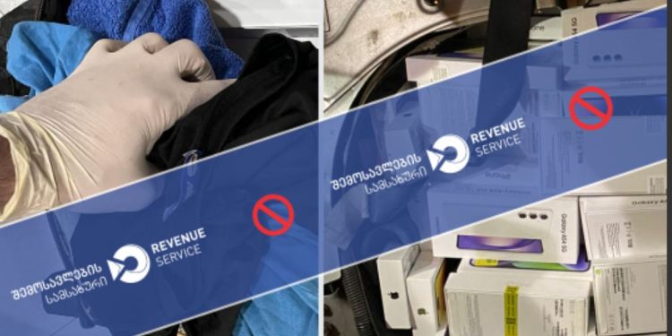 768 250 ლარის არადეკლარირებული მობილური ტელეფონების შემოტანის ფაქტი – ყაზბეგის საბაჟო გამშვები პუნქტი