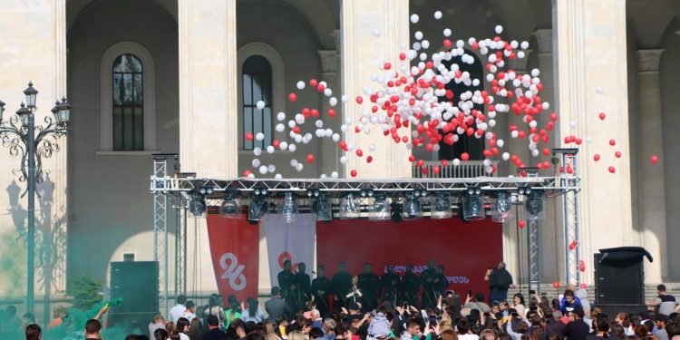 ვიდეო – დამოუკიდებლობის დღე ოზურგეთში