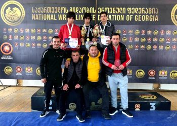 ოთხი მედალი საქართველოს ჩემპიონატიდან და გუნდური მესამე ადგილი – ოზურგეთელი მოჭიდავეების წარმატება