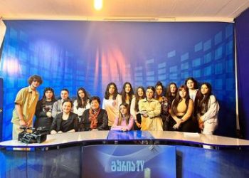 დაბა ლაითურის საჯარო სკოლის მოსწავლეები Guria tv -ის ესტუმრნენ