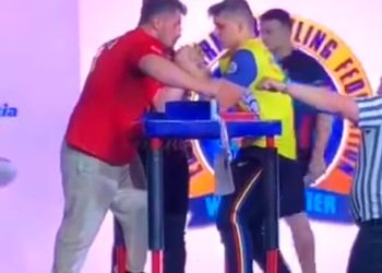 ოზურგეთელი მკლავჭიდელი ანრი სურმანიძე ევროპის ჩეპნიონია