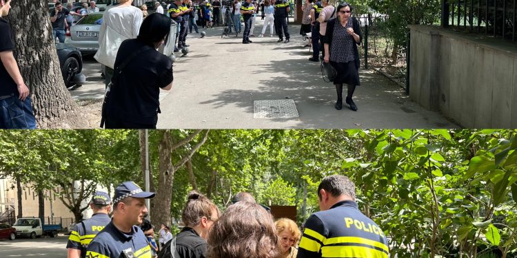 თბილისში მოქალაქემ, რომელიც კორპუსის მშენებლობას აპროტესტებდა, ვენები გადაიჭრა