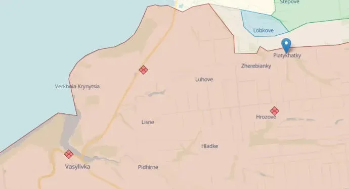 უკრაინამ ზაპოროჟიეს რეგიონში ქალაქი პიატიხატკი გაათავისუფლა