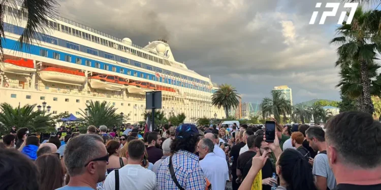 ბათუმის პორტთან საპროტესტო აქცია განახლდა