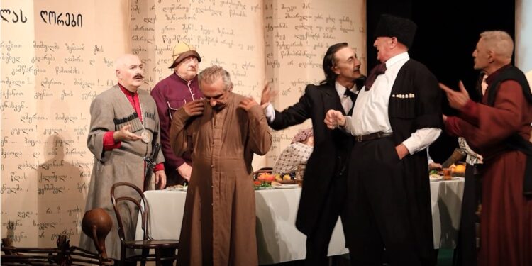 ნოდარ დუმბაძის სახელობის თეატრალური ფესტივალი – ,, ბაკულას ღორები ‘’ ოზურგეთის თეატრის სცენაზე