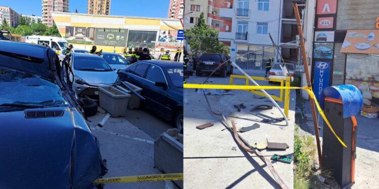 თბილისში ავარიისას გაზის მილი დაზიანდა, იყო აფეთქების საშიშროება