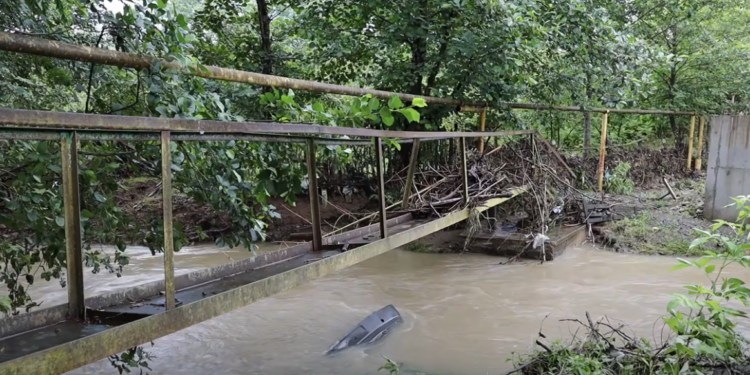 ვიდეო – ძლიერმა წვიმამ ჩოხატაურში პრობლემები გამოიწვია