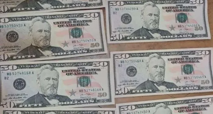 ყალბი 50-დოლარიანების გასაღების ფაქტზე ორი პირი დააკავეს