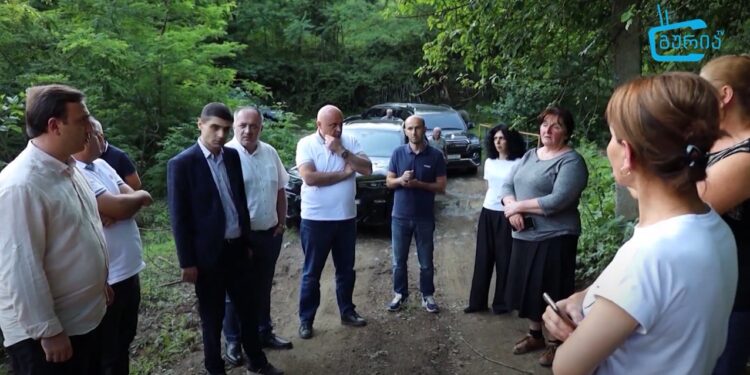 გურიაში სტიქიის შედეგად მიყენებული ზარალის აღრიცხვა მიმდინარეობს