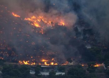 საბერძნეთში ტყის კიდევ ორი ახალი ხანძარი გაჩნდა