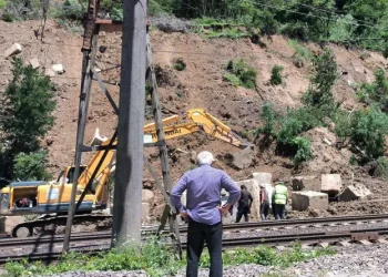 მეწყრის ჩამოწოლის შედეგად დაკარგული მამაკაცი გარდაცვლილი იყოვეს