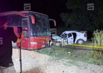 “ოპელის” მარკის ავტომანქანა ავტობუსს შეეჯახა – ავარიას მარნეულში მსხვერპლი მოყვა