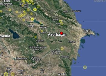 აზერბაიჯანში 5.2 მაგნიტუდის სიმძლავრის მიწისძვრა მოხდა