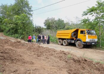 ოზურგეთში, სტიქიით დაზარალებულ სოფლებში აღდგენითი სამუშაოები გრძელდება