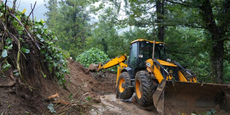 სტიქია ოზურგეთში – დატბორილია საცხოვრებელი სახლები, მოტეხილია ხეები და ჩამოშლილია მიწის მასები