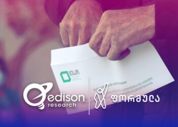 პოლიტიკური პარტიების რეიტინგი – Edison Research- ის გამოკითხვის შედეგები