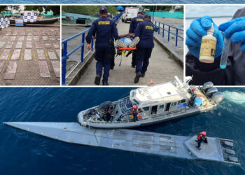 3 ტონა კოკაინით სავსე კატერი -კოლუმბიის საზღვაო ძალებმა 4 ადამიანი დააკავეს