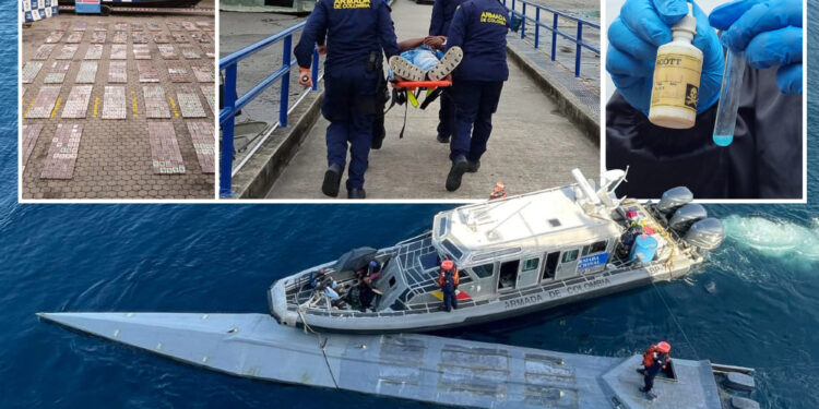 3 ტონა კოკაინით სავსე კატერი -კოლუმბიის საზღვაო ძალებმა 4 ადამიანი დააკავეს