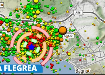 იტალიაში, ნეაპოლთან მიწისძვრა მოხდა