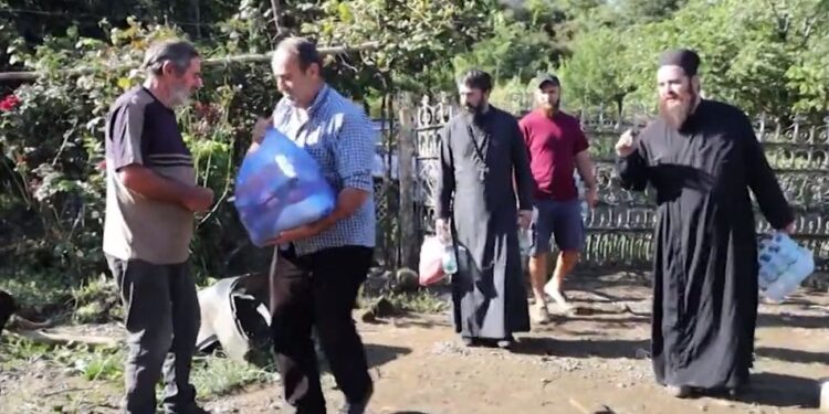 ჰუმანიტარული დახმარება სტიქიით დაზარალებულთათვის