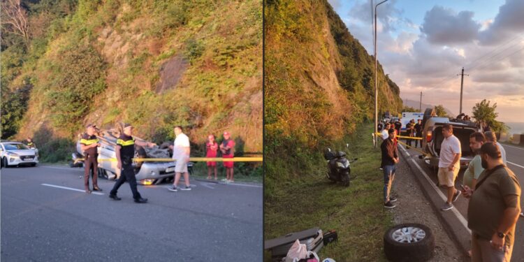 ოთხი პირი დაშავდა ავტოავარიისას ბათუმში