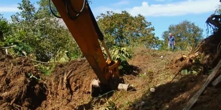 სტიქიის შედეგები სოფელ კონჭკათში