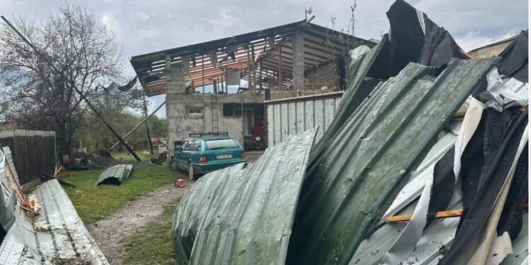 სტიქია ლაგოდეხში – დაზარალდა სამი სოფელი