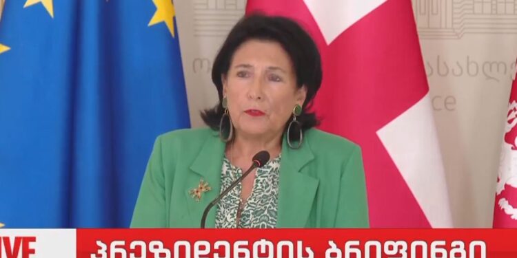 ზურაბიშვილის თქმით, ნათია თურნავა უნდა გადადგეს