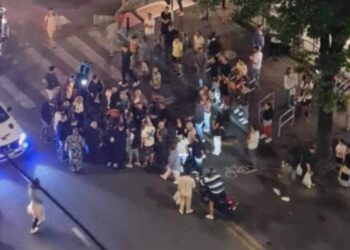 ავტოსაგზაო შემთხვევა ბათუმში – მოპედი ქვეითს დაეჯახა