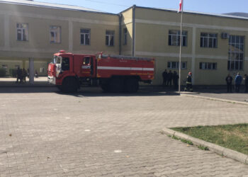 ხანძარი ერთ-ერთი სკოლის სარდაფში – შემთხვევა გორში