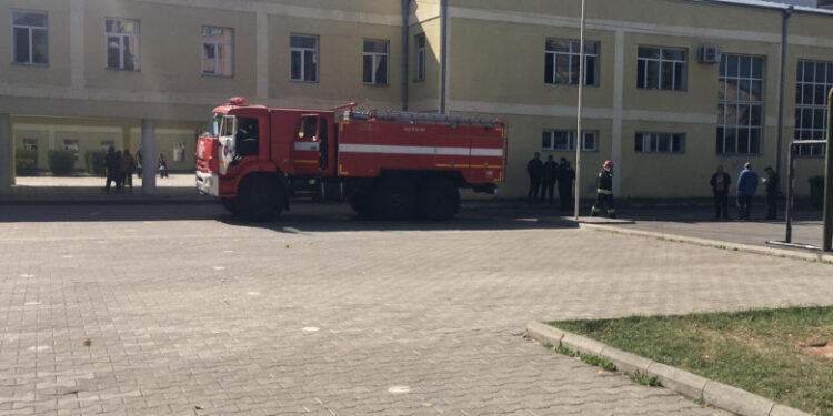 ხანძარი ერთ-ერთი სკოლის სარდაფში – შემთხვევა გორში