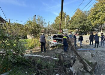 ცოტა ხნის წინ ოზურგეთში ერთმანეთს ორი ”BMW” შეეჯახა