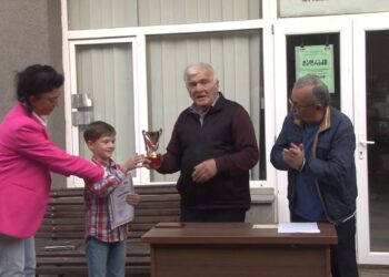 ოზურგეთის საჭადრაკო კლუბში, მოსწავლეთა შორის საჭადრაკო ჩემპიონატის დახურვის ცერემონია გაიმართა