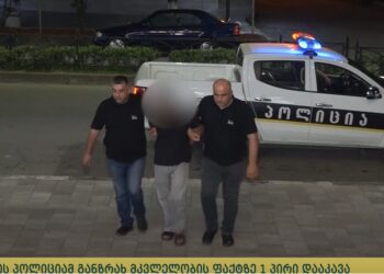 ვიდეო – გურიის პოლიციამ ჩოხატაურში მომხდარი მკვლელობის ფაქტზე ერთი პირი დააკავა