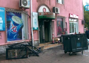 ვიდეო – ოზურგეთში “ვასაძის პურის” მაღაზიაში ცეცხლი გაჩნდა