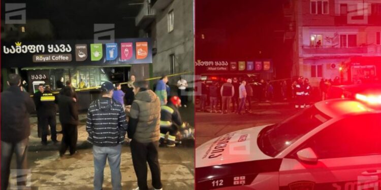 ქუთაისში, ყავის სახლში ხანძარი გაჩნდა – დაშავდა ობიექტის თანამშრომელი