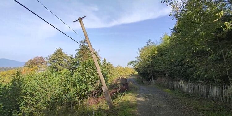 ასკანის მოსახლეობა ავარიული ელექტრობოძების რეაბილიტაციას ითხოვს