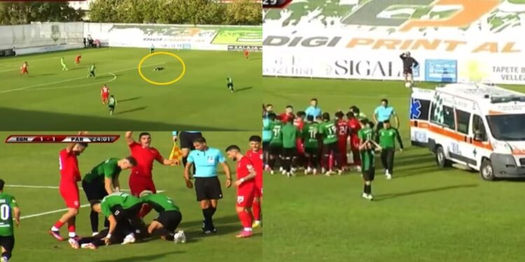 ალბანეთში ფეხბურთის მატჩის დროს ფეხბურთელი გარდაიცვალა