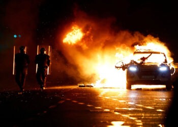 დუბლინში მომხდარი თავდასხმის შემდეგ გამართულ საპროტესტო აქციებზე შეტაკებები მოხდა