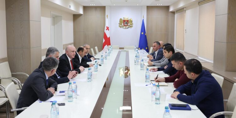 გურიაში მომხდარ სტიქიასთან დაკავშირებით მთავრობის ადმინისტრაციაში სამუშაო შეხვედრა გაიმართა