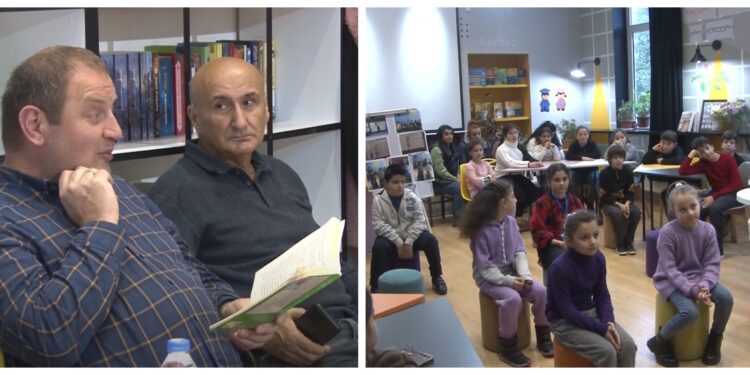 ვიდეო – საბავშვო მწერალი გიორგი ჭაუჭიძე სტუმრად ოზურგეთის მეოთხე საჯარო სკოლაში
