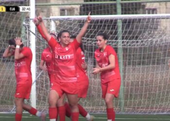 ლანჩხუთელი ქალი ფეხბურთელები პირველი ტაიმის შემდეგ მოქმედ ჩემპიონს ამარცხებენ