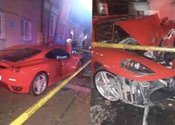 ვიდეო – ავარია თბილისში, ავტომობილი ხეს შეეჯახა