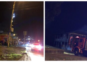 ხანძარი ოზურგეთის ცენტრში