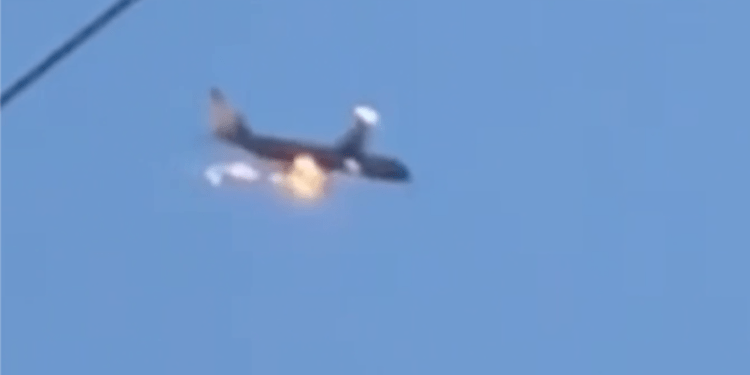 რუსეთში თვითმფრინავს აფრენისას ცეცხლი გაუჩნდა