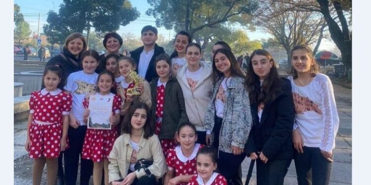 ოზურგეთის ფოლკლორულმა ანსამბლმა “ოცნებამ” ზუგდიდში კონკურს-ფესტივალზე პირველი ადგილი მოიპოვა