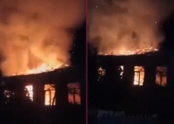 ვიდეო – ფოთში საცხოვრებელ სახლს ცეცხლი გაუჩნდა