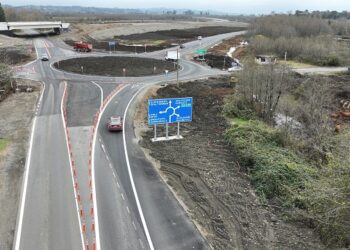 გრიგოლეთი-ქობულეთის მაგისტრალური გზის ახალი 6 კმ-იანი მონაკვეთი გაიხსნა